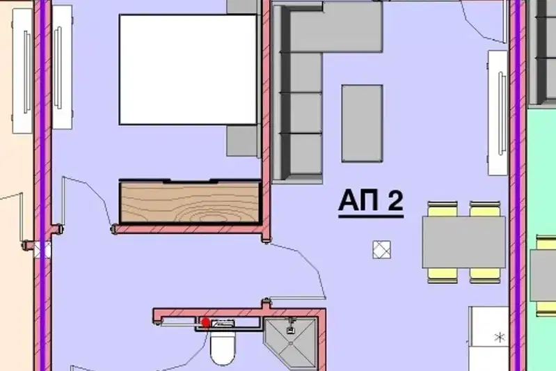 2-bedroom apartment in Oblast Dobrich, Balchik