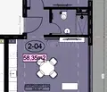 Снимка 3 — Двустаен апартамент в Пазарджик, Велин