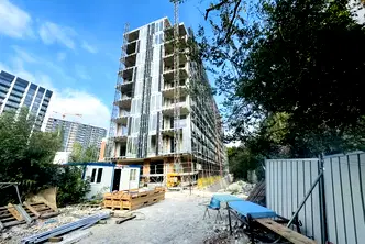Едностаен апартамент с големи френски прозорци в Чайка, Варна
