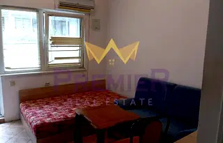 Обзаведен едностаен апартамент с готов наемател в Колхозен пазар