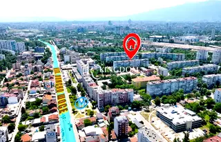 Уютна гарсониера с гледка към зелени площи в Надежда 1