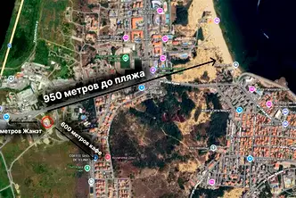 Едностаен апартамент в Бургас, Несебър
