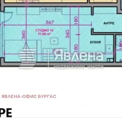 Снимка 3 — Едностаен апартамент в Бургас, Поморие