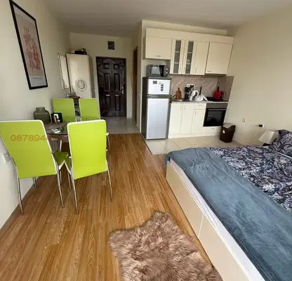 Photo 2 — Studio apartment 40 sq m in Sunny Beach resort with pool view