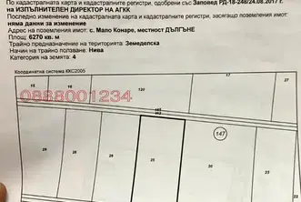 Земеделски имот в Пазарджик, с. Мало Конаре
