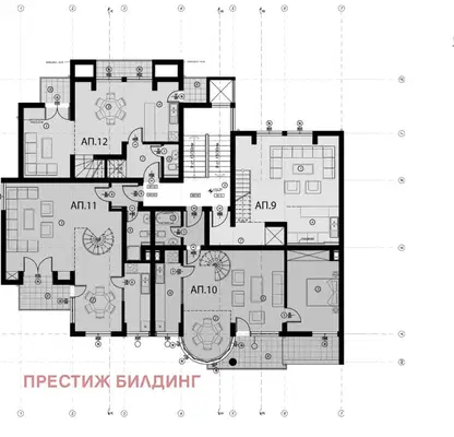 Снимка 2 — Мезонет с две тераси в Манастирски ливади, ново строителство