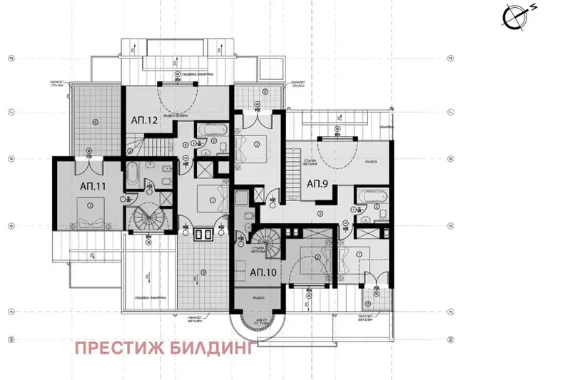 Maisonette with two terraces in Manastirski Livadi, new-build