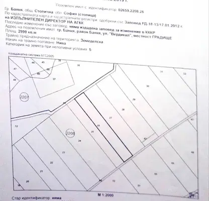 Снимка 2 — Земеделски имот в София, Банкя