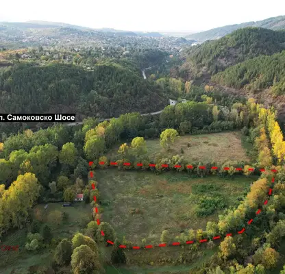 Photo 2 — Plot in Pancharevo