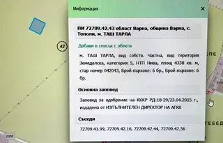 Парцел в с. Тополи