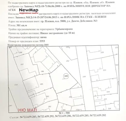 Photo 2 — Plot in Pleven, 9-Ti Kvartal