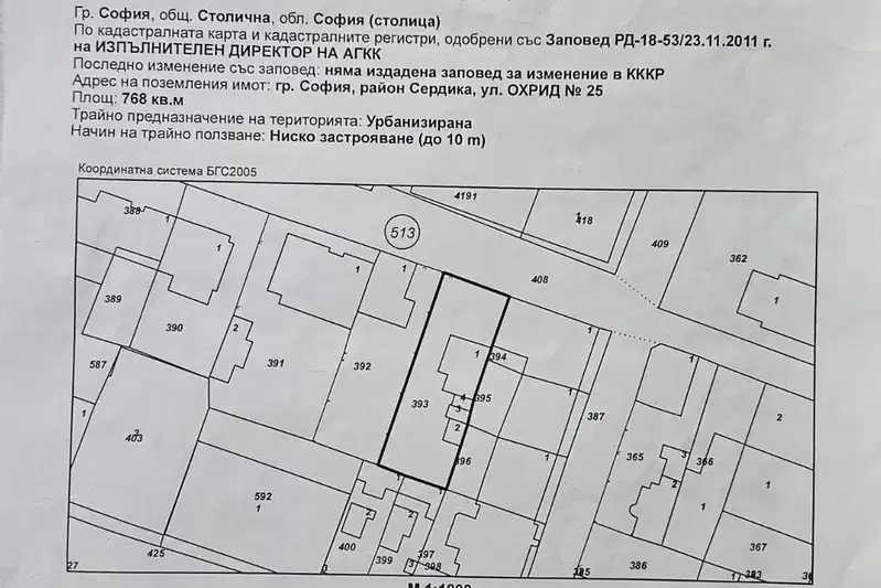 Парцел в София, Банишора