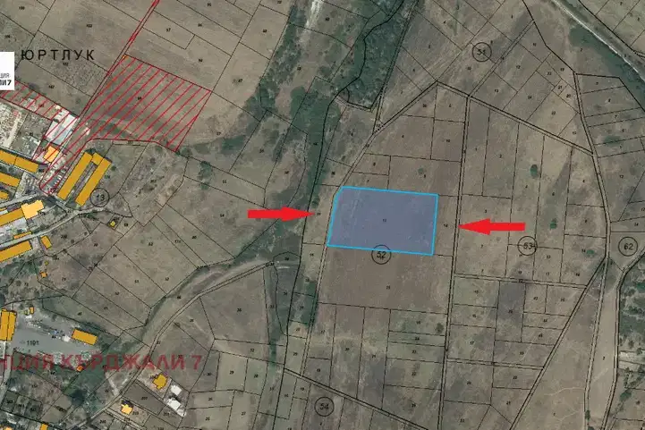 Plot in Kyrdjali, Горна Гледка