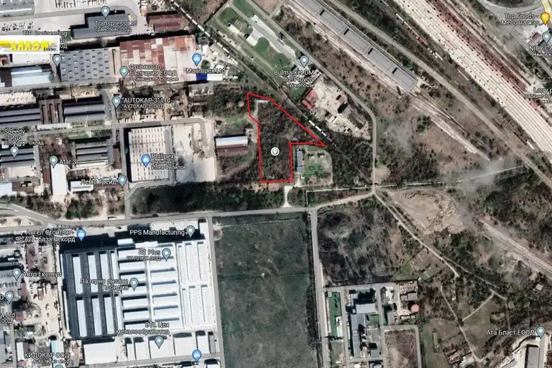 Plot in Plovdiv, Industrialna Zona - Yug