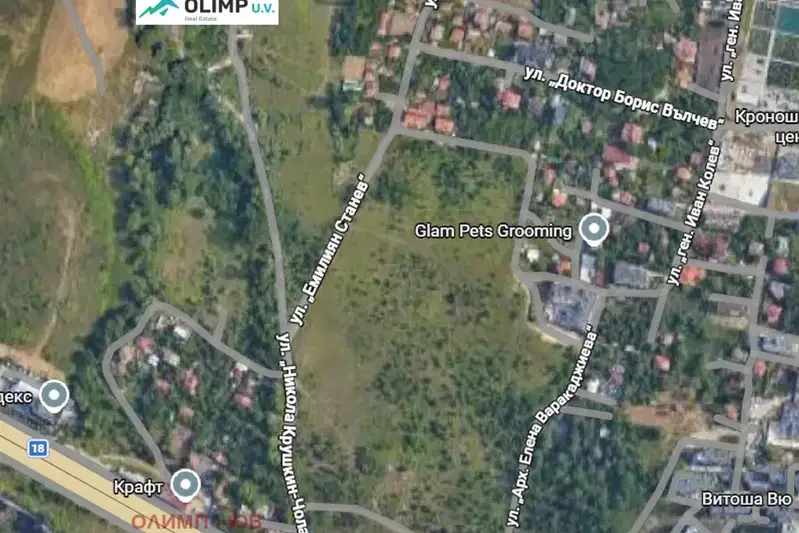 Парцел в София, Кръстова вада