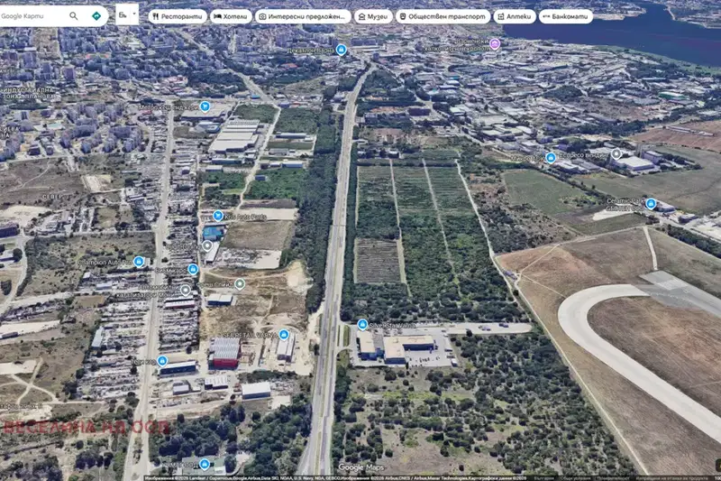 Plot in Varna, Letishte