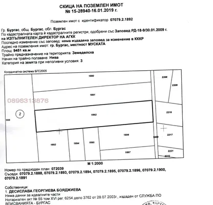 Снимка 2 — Парцел в Бургас, Пети километър