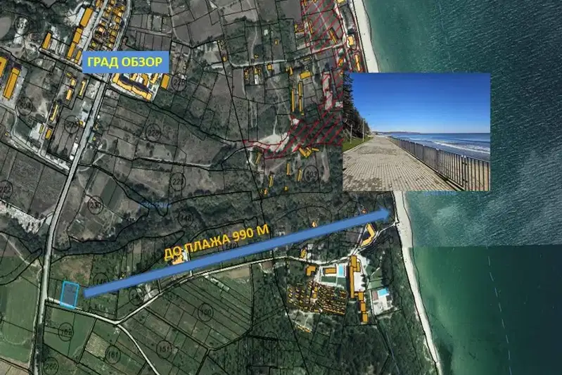 Plot in Oblast Burgas, Obzor