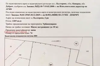 Парцел в Добрич, с. Българево