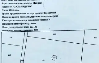 Парцел в Пловдив, с. Марково