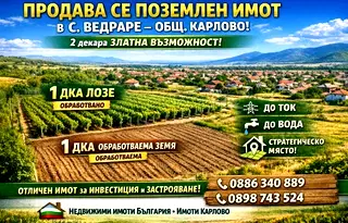 Парцел в Пловдив, с. Ведраре