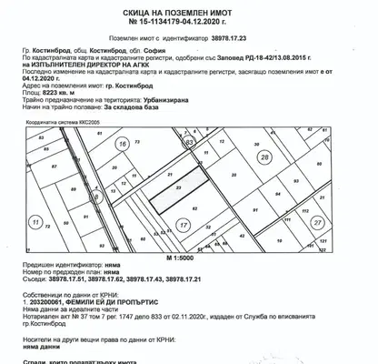 Photo 4 — Plot in област София, Kostinbrod