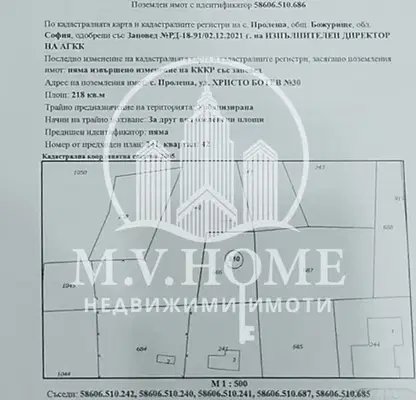 Photo 2 — Plot in Sofia, Prolesha