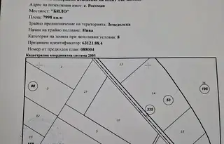 Парцел в София, с. Росоман