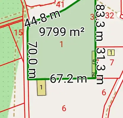 Снимка 3 — Парцел в Стара Загора, с. Хрищени