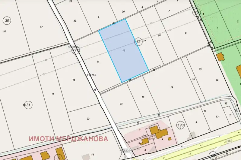 Парцел в Стара Загора, с. Хрищени