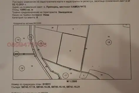 Plot in Oblast Stara Zagora, Pryaporec