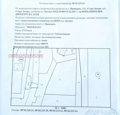 Photo 2 — Plot in Oblast Stara Zagora, Pryaporec