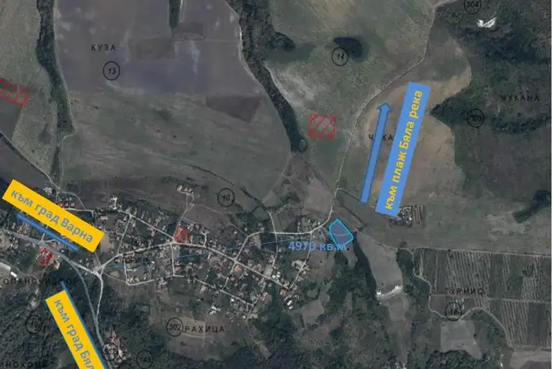 Plot in Oblast Varna, Gorica
