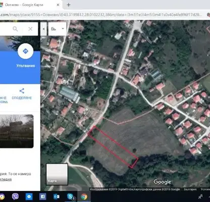 Снимка 3 — Парцел във Варна, с. Осеново