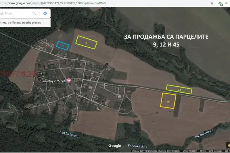 Парцел във Варна, с. Юнец
