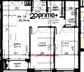 Снимка 3 — Тристаен апартамент с две бани в нов комплекс в Банишора, София