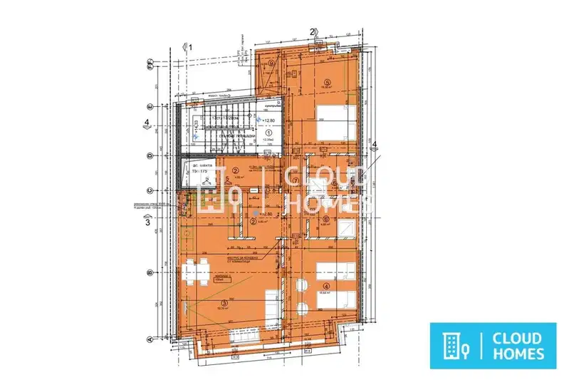 3-bedroom apartment in Sofiya, Banishora