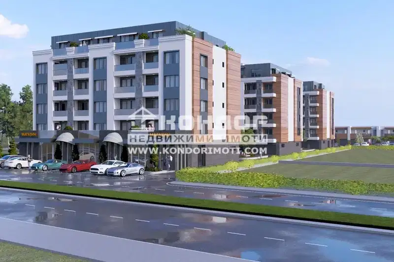 One-room apartment with terrace in a new complex in Belomorski, Plovdiv