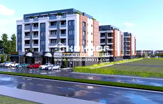 Едностаен апартамент с тераса в нов комплекс в Беломорски, Пловдив