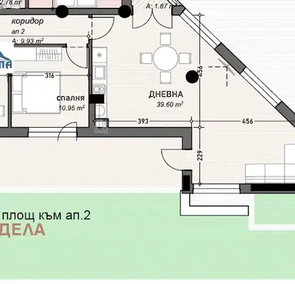 Снимка 4 — Тристаен апартамент в Стара Загора, Била