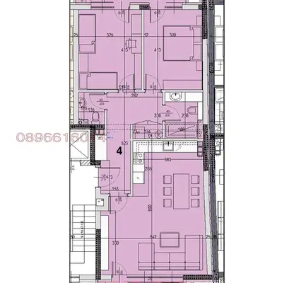 Снимка 5 — Тристаен апартамент в Стара Загора, Център