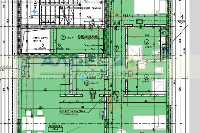 3-bedroom apartment in Sofia, Centyr