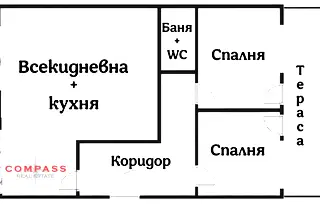 Тристаен апартамент за ремонт в Центъра на Варна с удобна локация