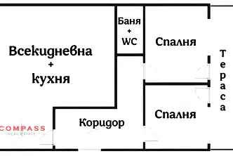 Тристаен апартамент за ремонт в Центъра на Варна с удобна локация