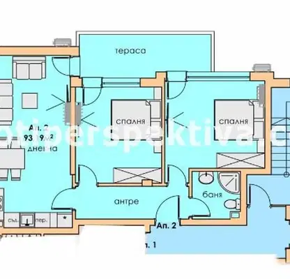 Photo 2 — Spacious three-room apartment with modern design in the Center of Plovdiv