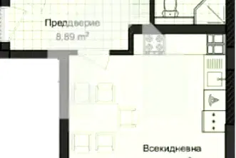 Просторен тристаен апартамент с панорамна гледка в Гагарин, Пловдив