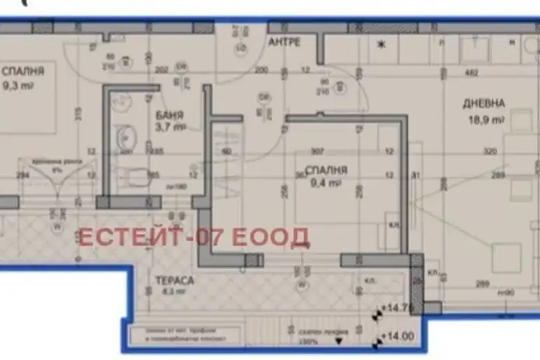 3-bedroom apartment in Plovdiv, Hristo Smirnenski