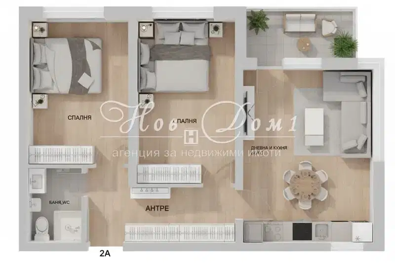3-bedroom apartment in Plovdiv, Hristo Smirnenski