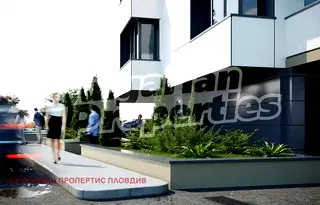 Тристаен апартамент с голяма тераса в Христо Смирненски, Пловдив