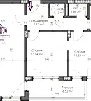 Тристаен апартамент с южно изложение в Каменица 2, Пловдив